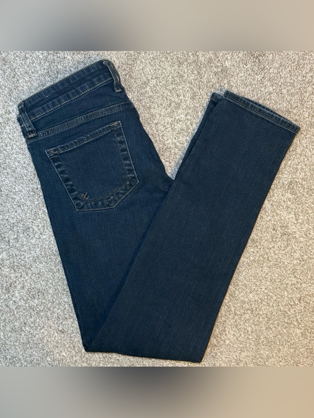 Kut From The Kloth Size 8 Diana Skinny Stretch Blue Jeans Womens 32 X 32 - Picture 3 of 10